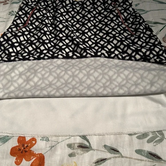 Le Lis Women's A-Line Skirt W/Zip Pockets Size L - Picture 7 of 9